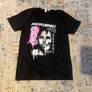 Jason Derulo Savage Love Black Graphic Tee